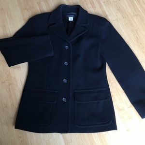 ❤️Vintage J. Crew wool blend overcoat - XS